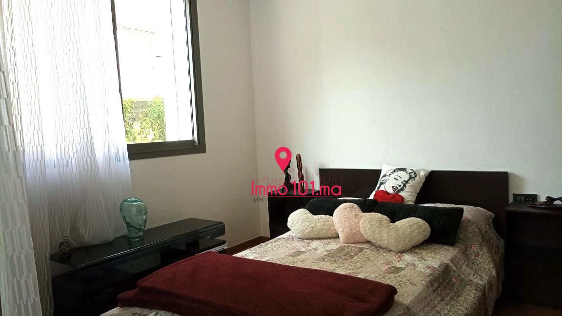 Location appartement vide à l’Orangeraie Souissi AYLAV2405